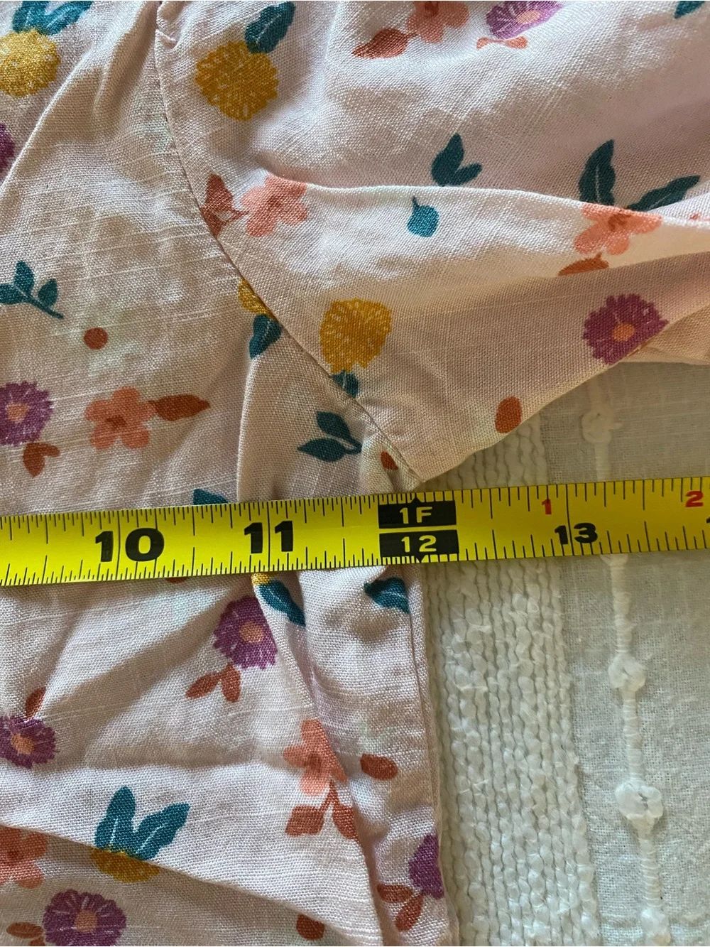 Carter's Brown Polka Dot Tie-Front Top and Art Class Pink Floral Top